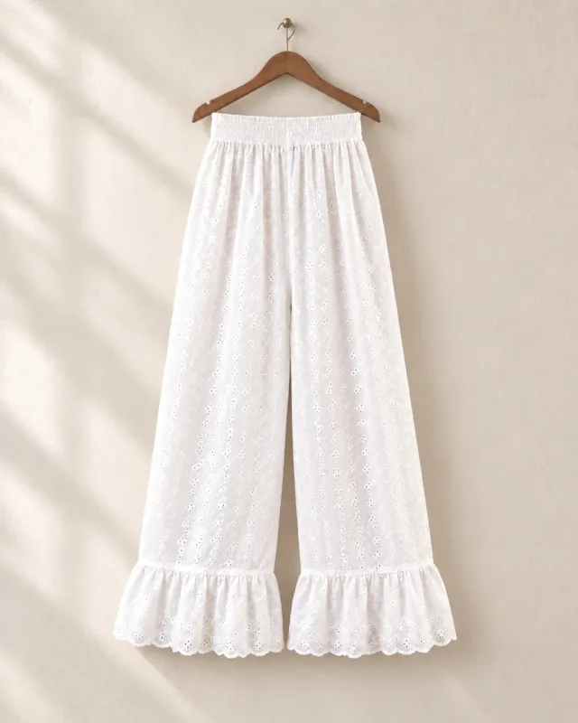 Pantalón Eyelet