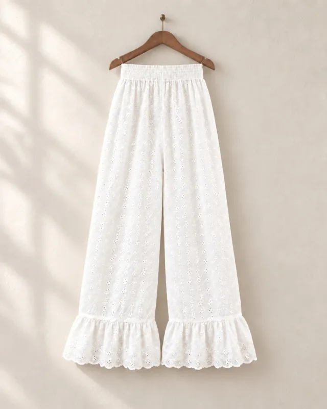 Pantalón Eyelet
