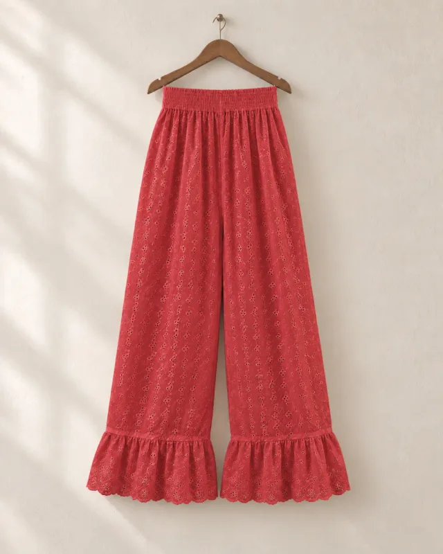 Pantalón Eyelet
