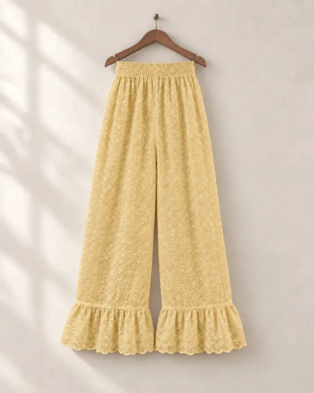 Pantalón Eyelet