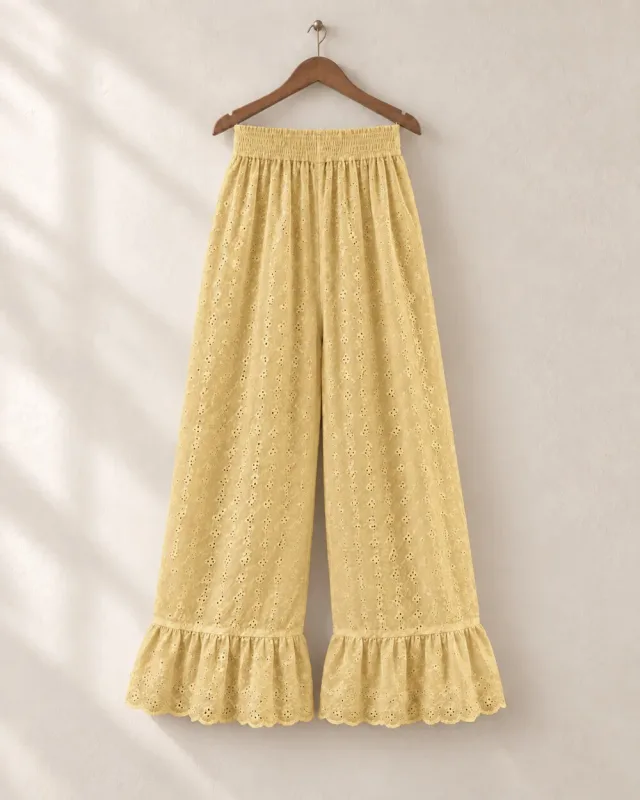 Pantalón Eyelet
