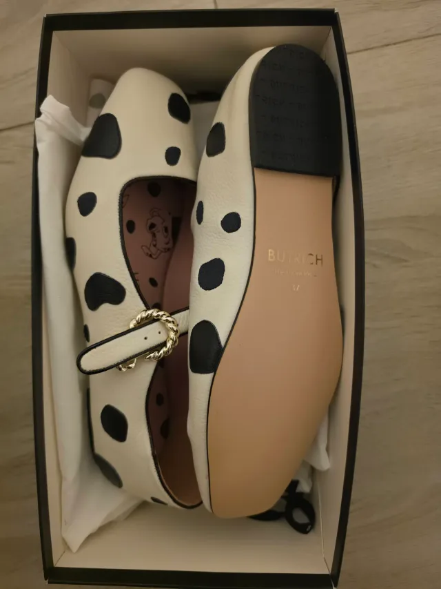 Zapatos Mary Jane 101 Dalmatians Flat Hueso Butrich